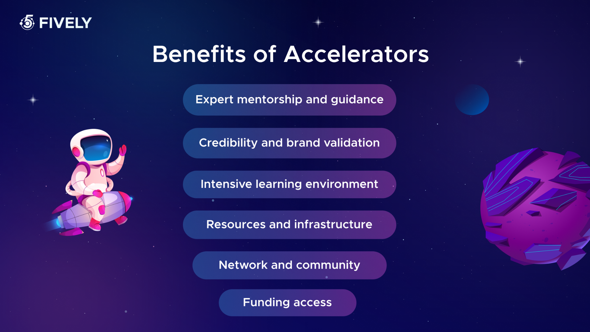 Benefits of Accelerators