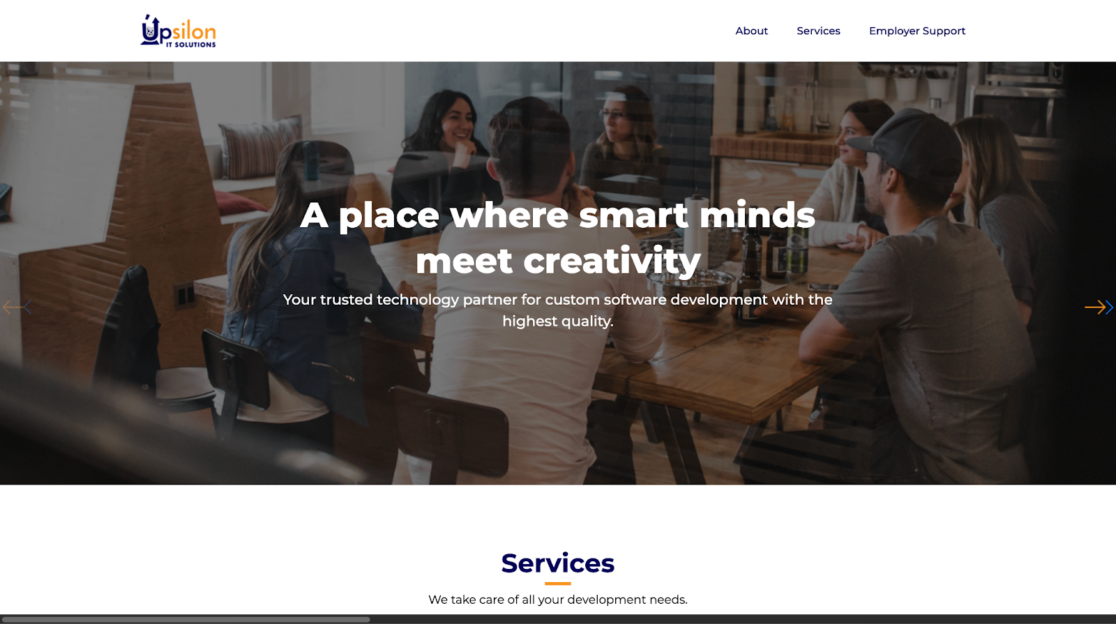 Upsilon Labs website