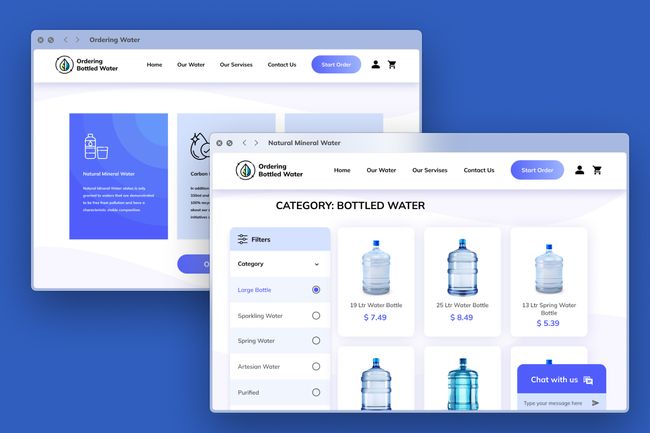 CMS Development for a Product Ordering Website